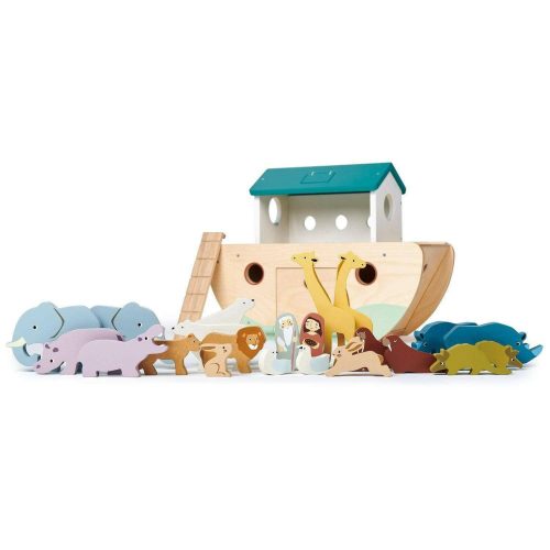 tender leaf toys noah s wooden ark traveling tikes 4