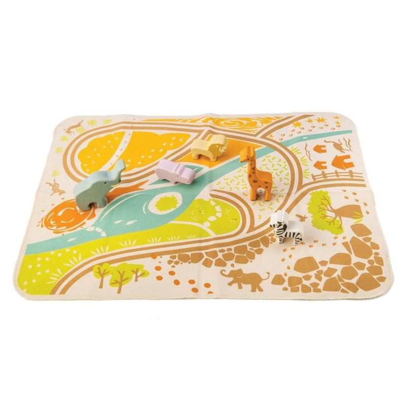 tender leaf toys safari playmat traveling tikes 2