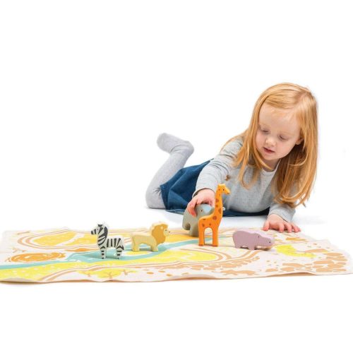 tender leaf toys safari playmat traveling tikes 3