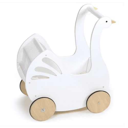 tender leaf toys sweet swan pram traveling tikes 3