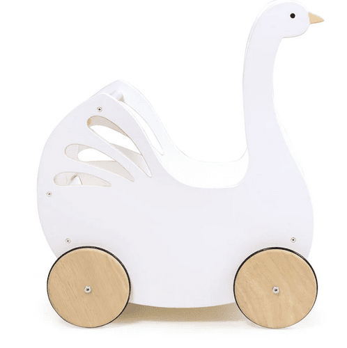 tender leaf toys sweet swan pram traveling tikes 4