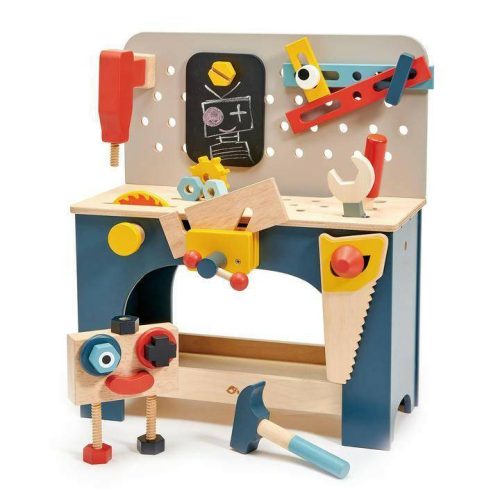 Tender Leaf Toys Table Top Tool Bench - Traveling Tikes