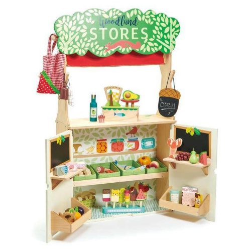 Tender Leaf Toys Woodland Stores and Theater - Traveling Tikes