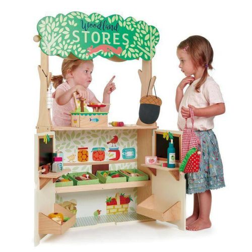 tender leaf toys woodland stores and theater traveling tikes 9