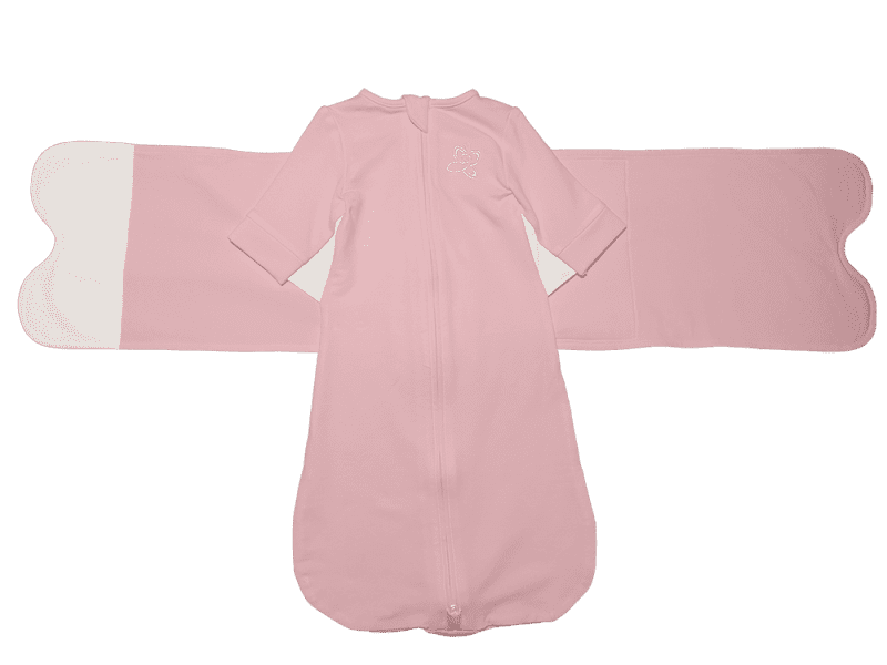 the butterfly swaddle blushing pink small 7 12 lbs traveling tikes 2