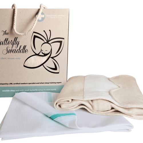 the butterfly swaddle ivory white small 7 12 lbs traveling tikes 3