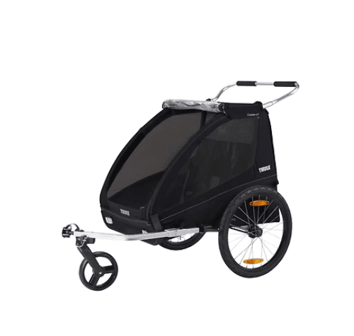 Thule Coaster XT Bicycle Trailer - Black - Traveling Tikes