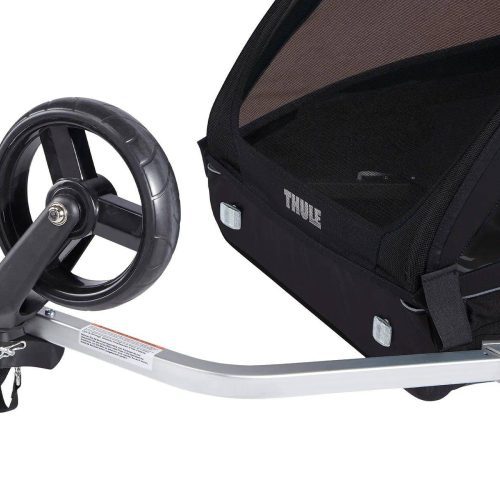 thule coaster xt bicycle trailer black traveling tikes 3