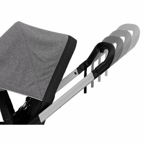 thule shine stroller grey melange traveling tikes 4