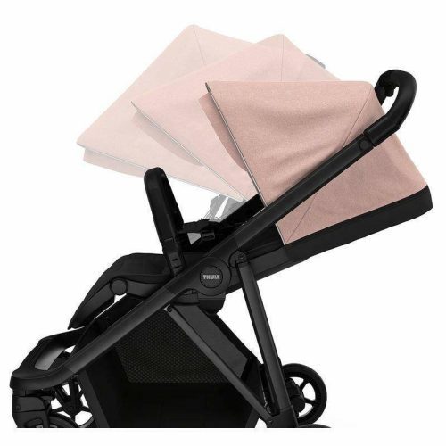 thule shine stroller misty rose traveling tikes 3