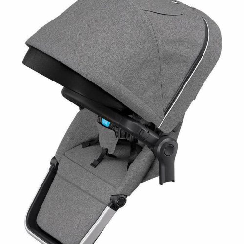 Thule Sleek Sibling Seat - Grey Melange - Traveling Tikes