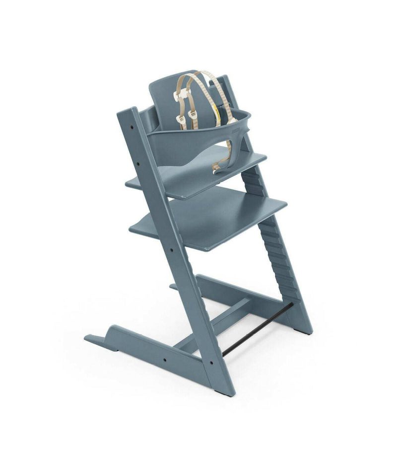 Tripp Trapp High Chair2 - Fjord Blue - Traveling Tikes