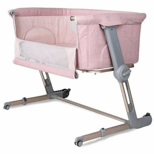 Unilove Hug Me Plus 3-in-1 Bedside Sleeper - Plum Pink - Traveling Tikes