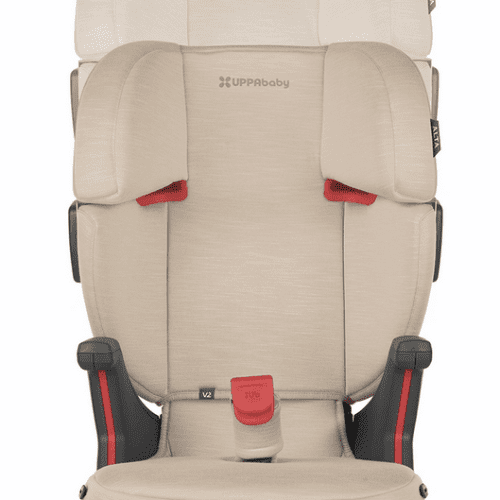 uppababy alta v2 belt positioning booster car seat kavneer almond melange traveling tikes 5 99f47598 dfa3 42ec 8119 d4fcbde6f6c5