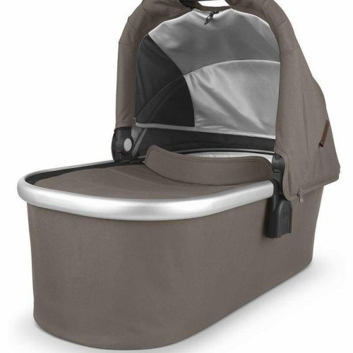 UPPAbaby V2 Bassinet - Theo (Dark Taupe / Silver) - Traveling Tikes