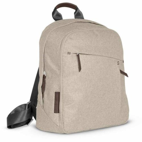 UPPAbaby Changing Backpack - Declan (Oat Melange/Chestnut Leather) - Traveling Tikes