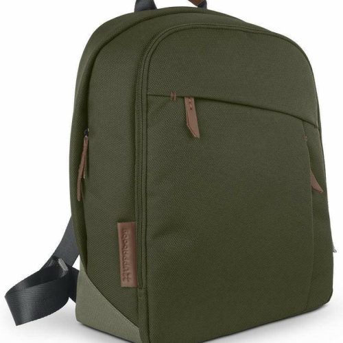 UPPAbaby Changing Backpack Diaper Bag - Hazel (Olive/Saddle Leather) - Traveling Tikes