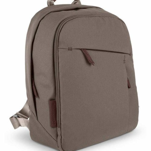 UPPAbaby Changing Backpack - Theo (Dark Taupe / Chestnut Leather) - Traveling Tikes