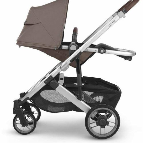 uppababy cruz v2 stroller theo dark taupe silver chestnut leather traveling tikes 6 96e70bbf e777 4ab4 b4d5 14359e8ccffb