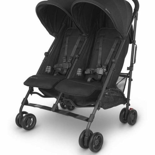 UPPAbaby G-LINK V2 Double Stroller - Jake (Charcoal / Carbon) - Traveling Tikes