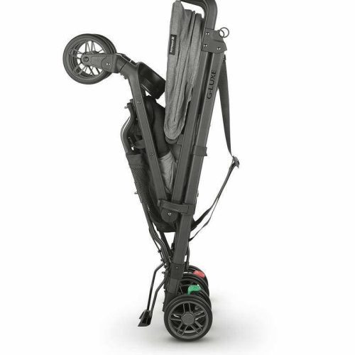 uppababy g luxe 2023 umbrella stroller greyson charcoal melange carbon traveling tikes 7