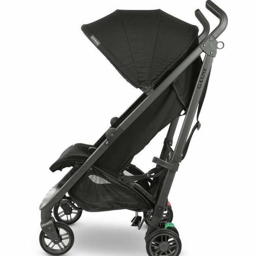 uppababy g luxe 2023 umbrella stroller jake charcoal carbon traveling tikes 3