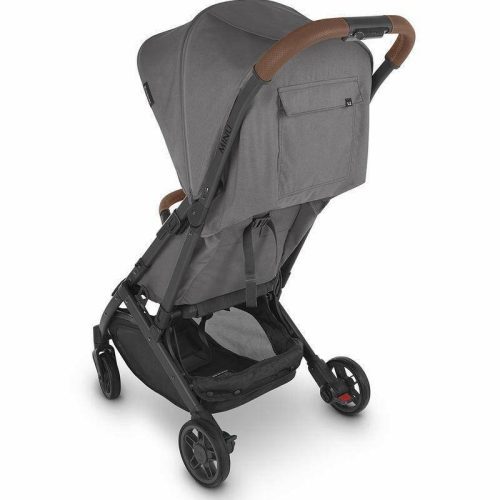 uppababy minu v2 compact stroller greyson charcoal melange carbon saddle leather traveling tikes 5