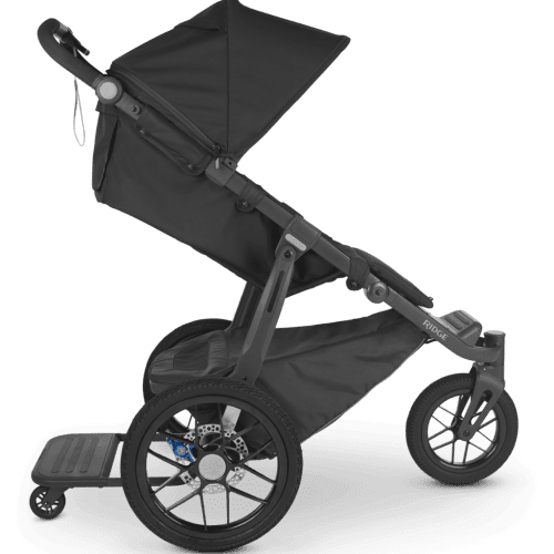 uppababy ridge jogging stroller jakecharcoal black traveling tikes 6