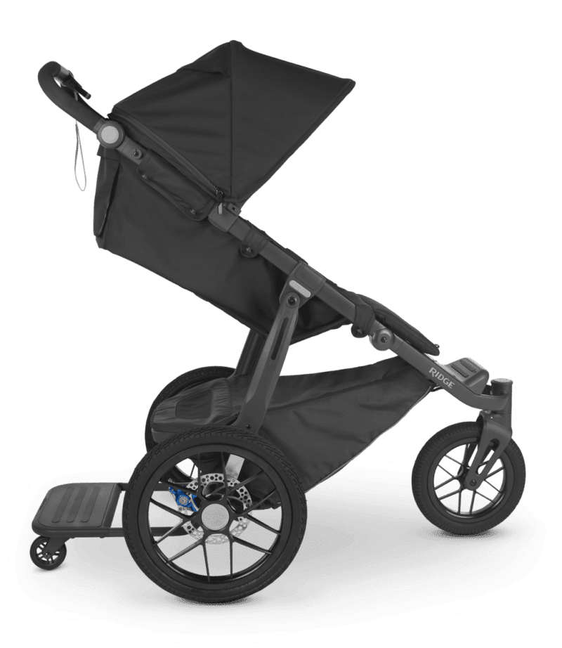 uppababy ridge jogging stroller jakecharcoal black traveling tikes 6