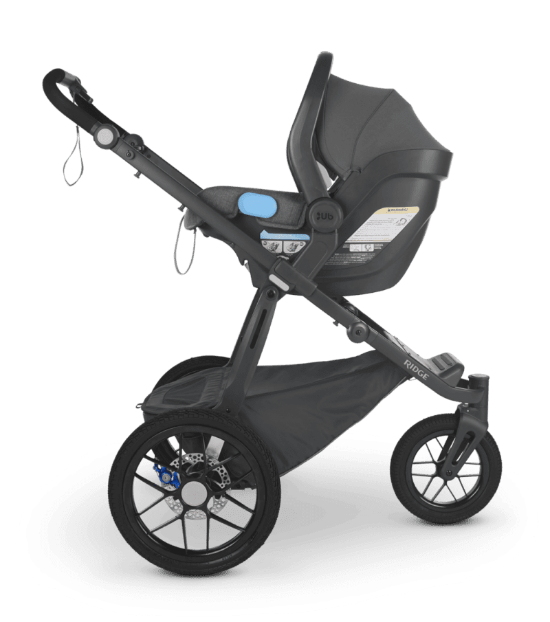 uppababy ridge jogging stroller jakecharcoal black traveling tikes 8