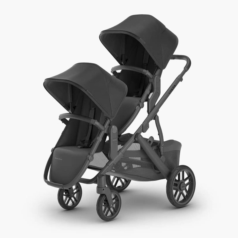 uppababy rumbleseat v2 jake charcoal carbon frame black leather traveling tikes 2