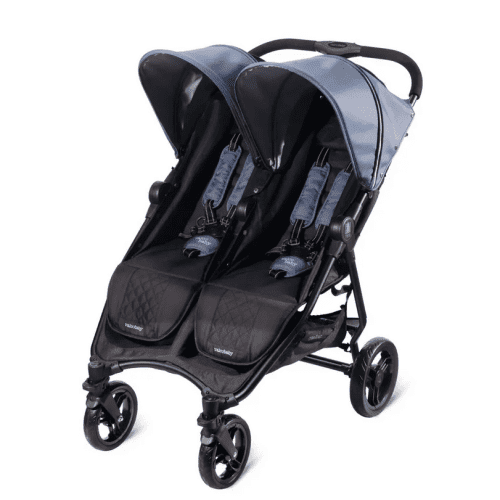 Valco Baby Slim Twin Double Stroller - Glacier - Traveling Tikes