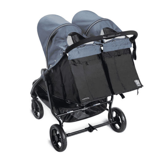 valco baby slim twin double stroller glacier traveling tikes 3