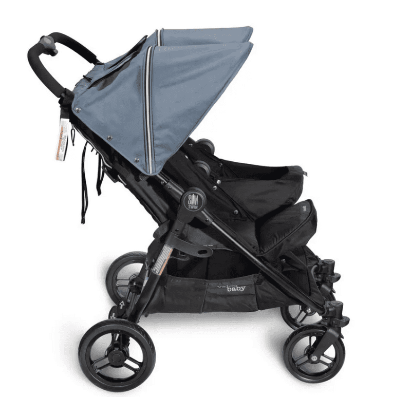 valco baby slim twin double stroller glacier traveling tikes 7