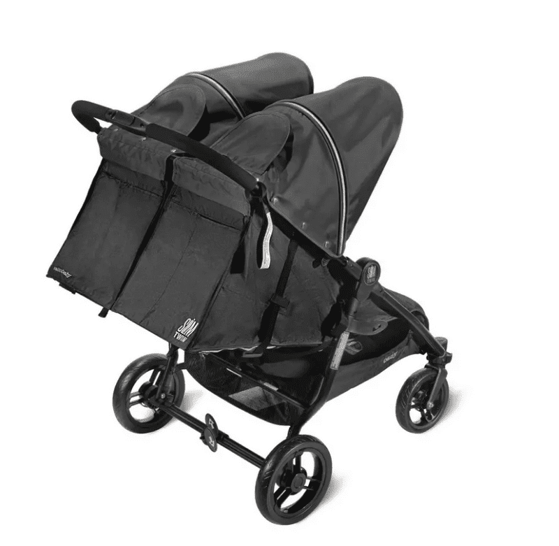 valco baby slim twin double stroller licorice black traveling tikes 5