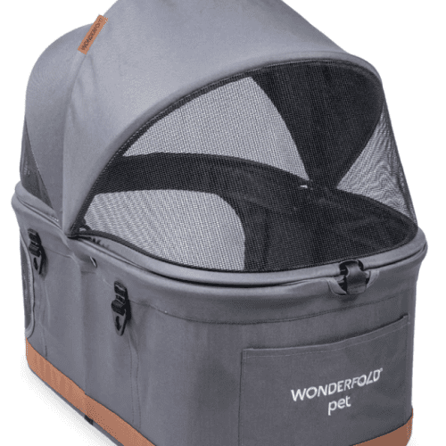 wonderfold folding p2 pet stroller graphite grey traveling tikes 4