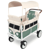 WonderFold VW4 Volkswagen Stroller Wagon - Sage Green - Traveling Tikes