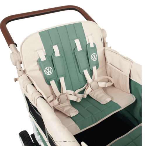 wonderfold vw4 volkswagen stroller wagon sage green traveling tikes 3