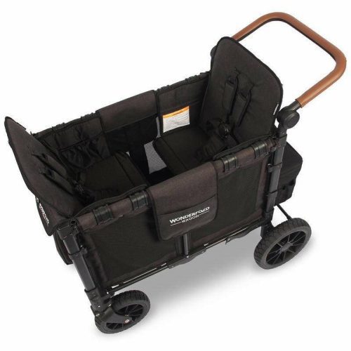 wonderfold w2 luxe w2s 2 0 multifunctional double 2 seater stroller wagon charcoal black traveling tikes 4