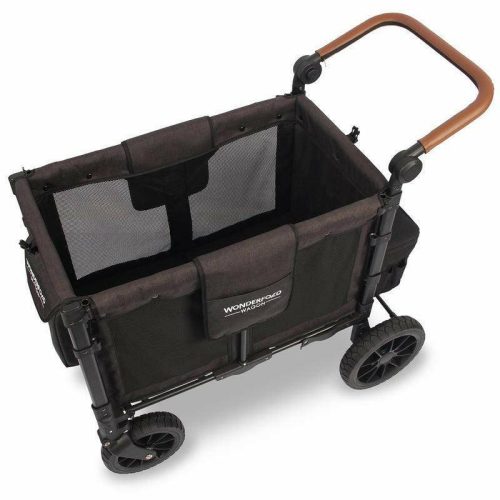 wonderfold w2 luxe w2s 2 0 multifunctional double 2 seater stroller wagon charcoal black traveling tikes 5