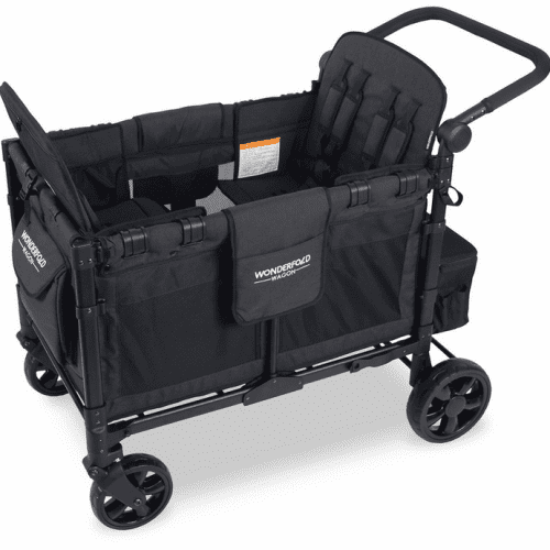 wonderfold w4 elite stroller wagon volcanic black traveling tikes 3 cb189dbf 762e 4964 ae12 a7ea4363de9f