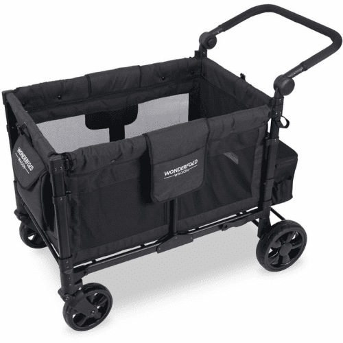 wonderfold w4 elite stroller wagon volcanic black traveling tikes 4 f5dc018c 4c37 41f5 b1f2 d62321adc48c