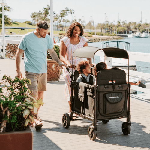 wonderfold w4 elite stroller wagon volcanic black traveling tikes 9 3efe0b85 b7a3 4930 b78e 14f2a5e108fa