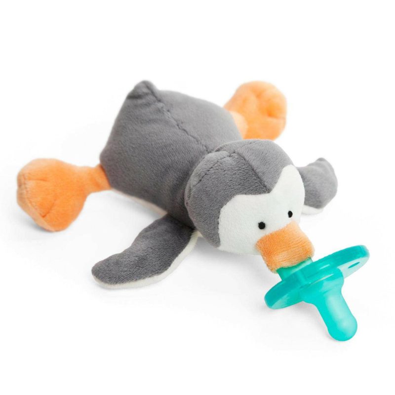 Wubbanub Pacifier-Baby Penguin - Traveling Tikes