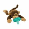 Wubbanub Pacifier-Monkey - Traveling Tikes