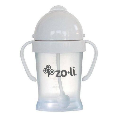 Zoli BOT 6 oz Straw Sippy Cup-Ash - Traveling Tikes