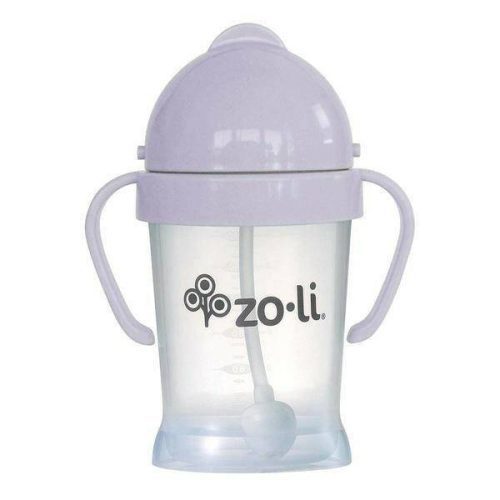 Zoli BOT 6 oz Straw Sippy Cup-Lilac - Traveling Tikes